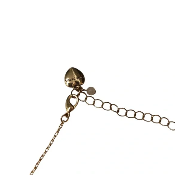 NWT Betsey Johnson Christmas Gingerbread House Long Chain Pendant Necklace - Picture 5 of 10